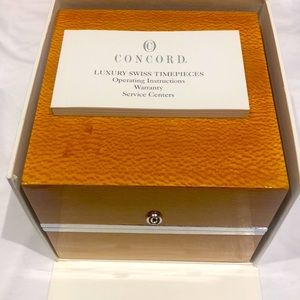 Mens Concord Saratoga watch like new